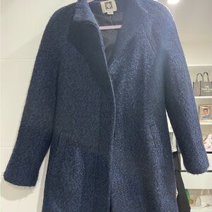 Anne Klein Midnight Blue Pea Coat